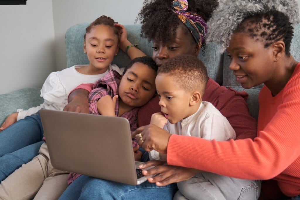 children being captivated by something on social media social media and anxiety Acceptance Path