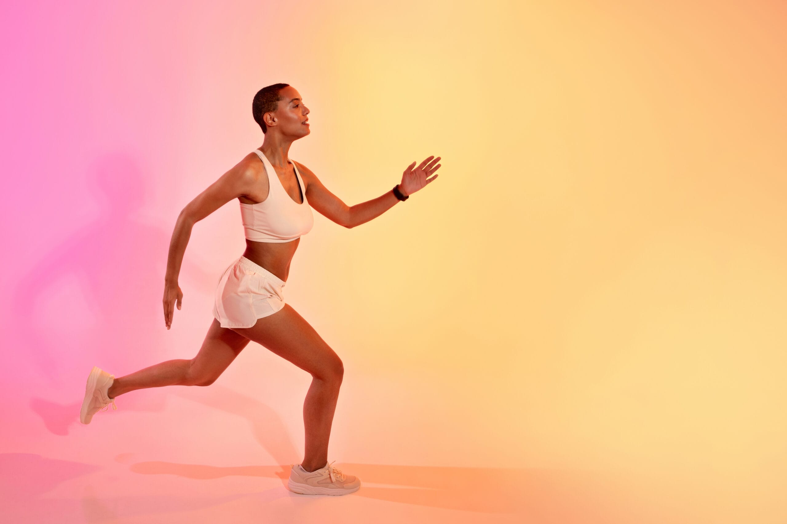 A woman practicing physical movement as a clinical tool for how to stop a shame spiral