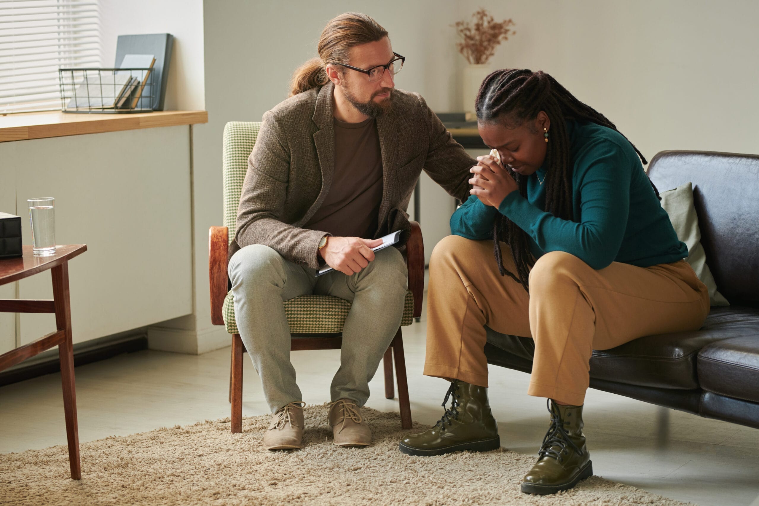 Anxiety therapy houston providing compassionate support during an emotional breakthrough